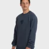 Sudadera de cuello redondo de felpa ecológica