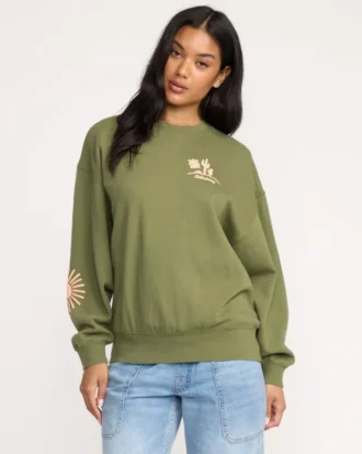Sudadera de cuello redondo Kendal de Sun Wave Livin
