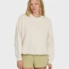 Sudadera de cuello redondo Kendal decolorada Sudadera de cuello redondo Kendal decolorada