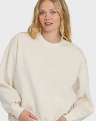 Sudadera de cuello redondo Kendal decolorada