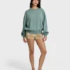 Sudadera de cuello redondo Kendal decolorada