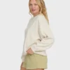 Sudadera de cuello redondo Kendal decolorada Sudadera de cuello redondo Kendal decolorada