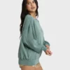 Sudadera de cuello redondo Kendal decolorada