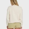 Sudadera de cuello redondo Kendal decolorada Sudadera de cuello redondo Kendal decolorada