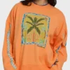 Sudadera de cuello redondo Palm Rio