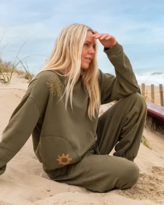 Sudadera de cuello redondo Sightseer Wave