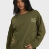 Sudadera de cuello redondo Sightseer Wave Sudadera de cuello redondo Sightseer Wave