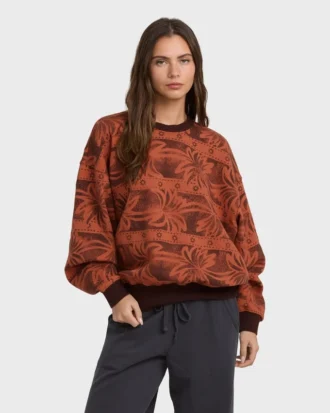 Sudadera de cuello redondo Vida Palms