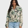 Sudadera de forro polar Sherpa con media cremallera A/Div Barra