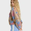 Sudadera de forro polar Sherpa con media cremallera A/Div Barra