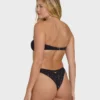 Top de bikini bandeau con lazo tipo pañuelo «Eye on You» Top de bikini bandeau con lazo tipo pañuelo «Eye on You»