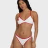 Top de bikini bralette con espalda cruzada Picnic V Top de bikini bralette con espalda cruzada Picnic V