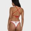 Top de bikini bralette con espalda cruzada Picnic V Top de bikini bralette con espalda cruzada Picnic V
