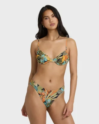 Top de bikini con aros Des Tropiques Talia