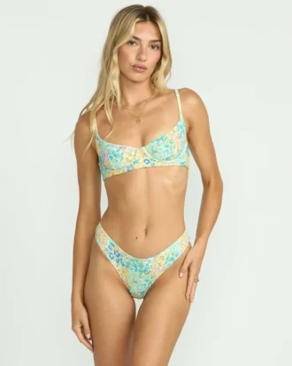 Top de bikini con aros Morning Swell Helena