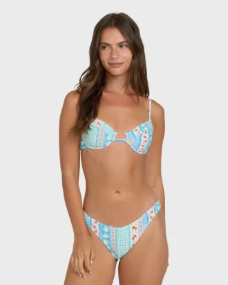 Top de bikini con aros Picnic Leah