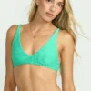 Top de bikini con escote pronunciado y tirantes finos de Tanlines Top de bikini con escote pronunciado y tirantes finos de Tanlines