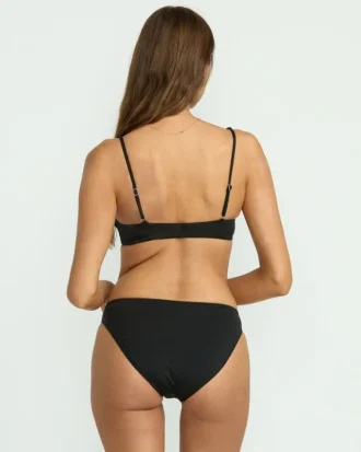 Top de bikini con escote pronunciado y tirantes finos Sol Searcher
