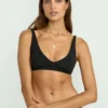 Top de bikini con escote pronunciado y tirantes finos Sol Searcher Top de bikini con escote pronunciado y tirantes finos Sol Searcher