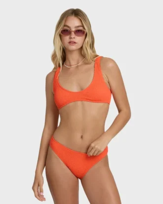 Top de bikini de tirantes con escote redondeado Summer Hi