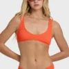 Top de bikini de tirantes con escote redondeado Summer Hi