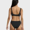 Top de bikini sin mangas con escote redondo Sol Searcher