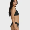 Top de bikini sin mangas con escote redondo Sol Searcher