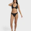 Top de bikini sin mangas con escote redondo Sol Searcher