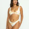 Top de bikini sin tirantes Day Driftin Twist