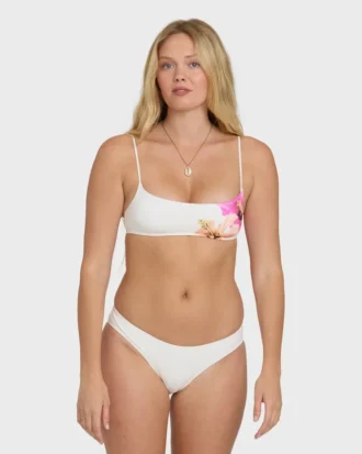 Top de bikini tipo bralette corto Sunny Shore Jaclyn