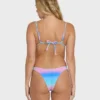 Top de bikini triangular alto Sun Fade Slide