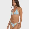 Top de bikini triangular Picnic Multi