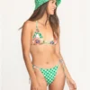 Top de bikini triangular reversible Remi de Billabong x Mami Wata