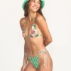 Top de bikini triangular reversible Remi de Billabong x Mami Wata