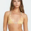 Top de bikini triangular reversible Remi de Folk Story