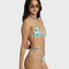 Top de bikini triangular reversible Salty Waves Mini Slide