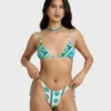 Top de bikini triangular reversible Salty Waves Mini Slide