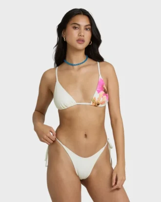 Top de bikini triangular Sunny Shore Tall Slide