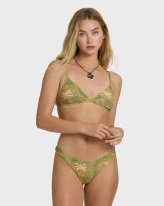 Top de bikini triangular Vaca Soleil Ceci