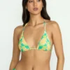 Top de bikini Triángulo Multicolor Trippin on Sun