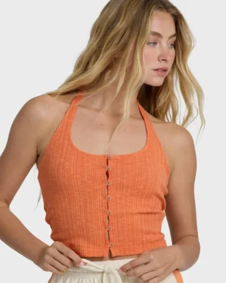 Top halter de punto Friday Night