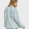 Top tejido de manga larga Jade Saltwashed Top tejido de manga larga Jade Saltwashed