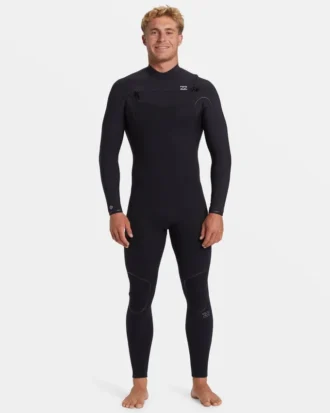 Traje de neopreno 3/2 mm Furnace Natural Upcycler GBS con cremallera en el pecho