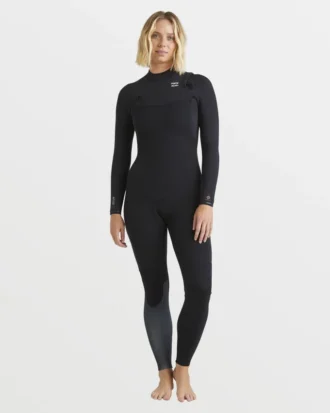 Traje de neopreno integral con cremallera en el pecho Furnace Natural GBS de 3/2 mm