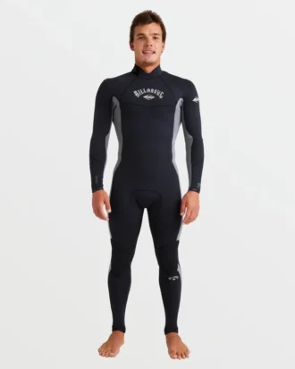 Traje de neopreno integral con cremallera trasera Absolute Natural de 3/2 mm