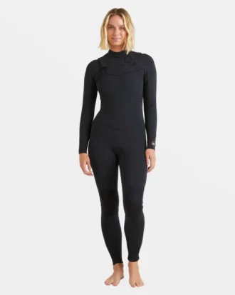 Traje de neopreno Salty Dayz Natural Upcycler GBS con cremallera en el pecho de 4/3 mm
