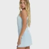 Vestido de denim lavado con sal Jade