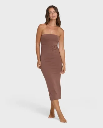 Vestido de punto midi Lily