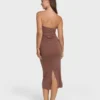 Vestido de punto midi Lily