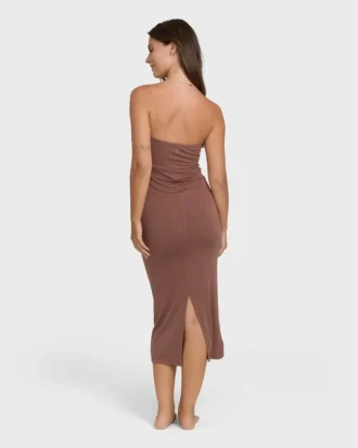 Vestido de punto midi Lily